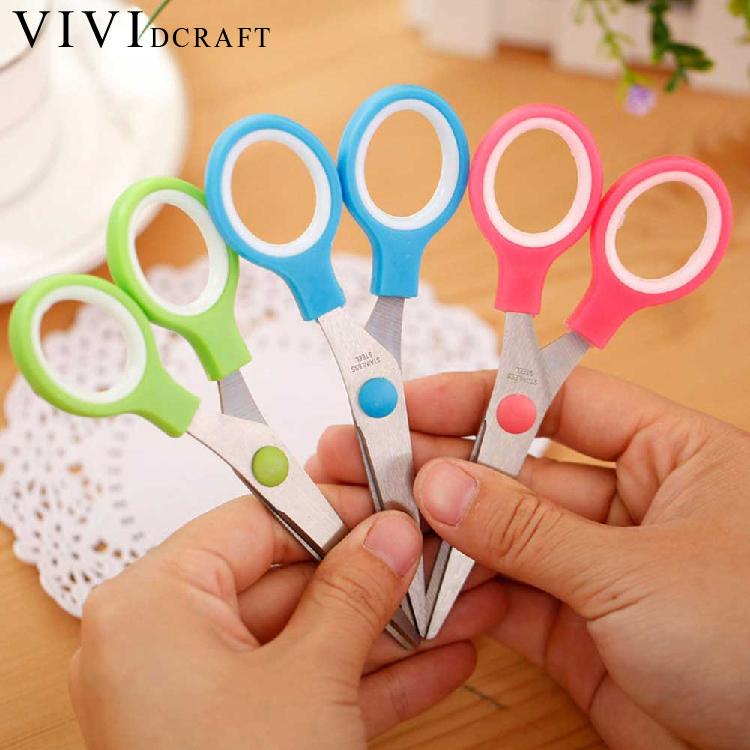 Vividcraft Office Stationery Cutting Scissors Stainless Steel Scissors Utility Scissors Diy Crafts Office Tailor Cutting Tools