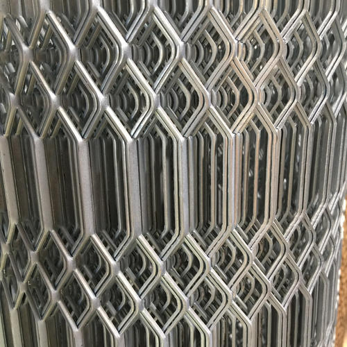 Expanded wire mesh