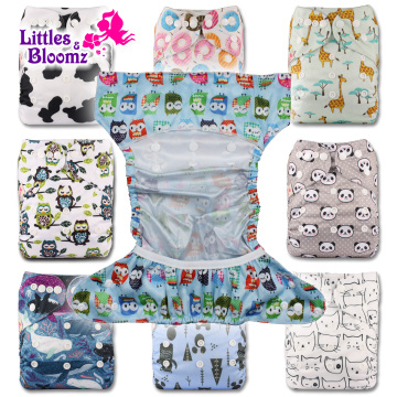 [Littles&Bloomz] 2021 New Baby One Size Reusable Cloth NAPPY Cover Wrap To Use With Flat or Fitted Nappy Diaper