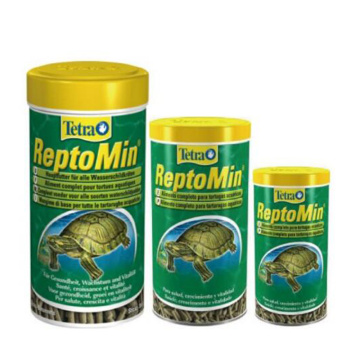 Tetra ReptoMin Reptile Food for Turtle Toad Frog 1000ML/220g 250ML/55g with Calcium and Vitamin A D3 E