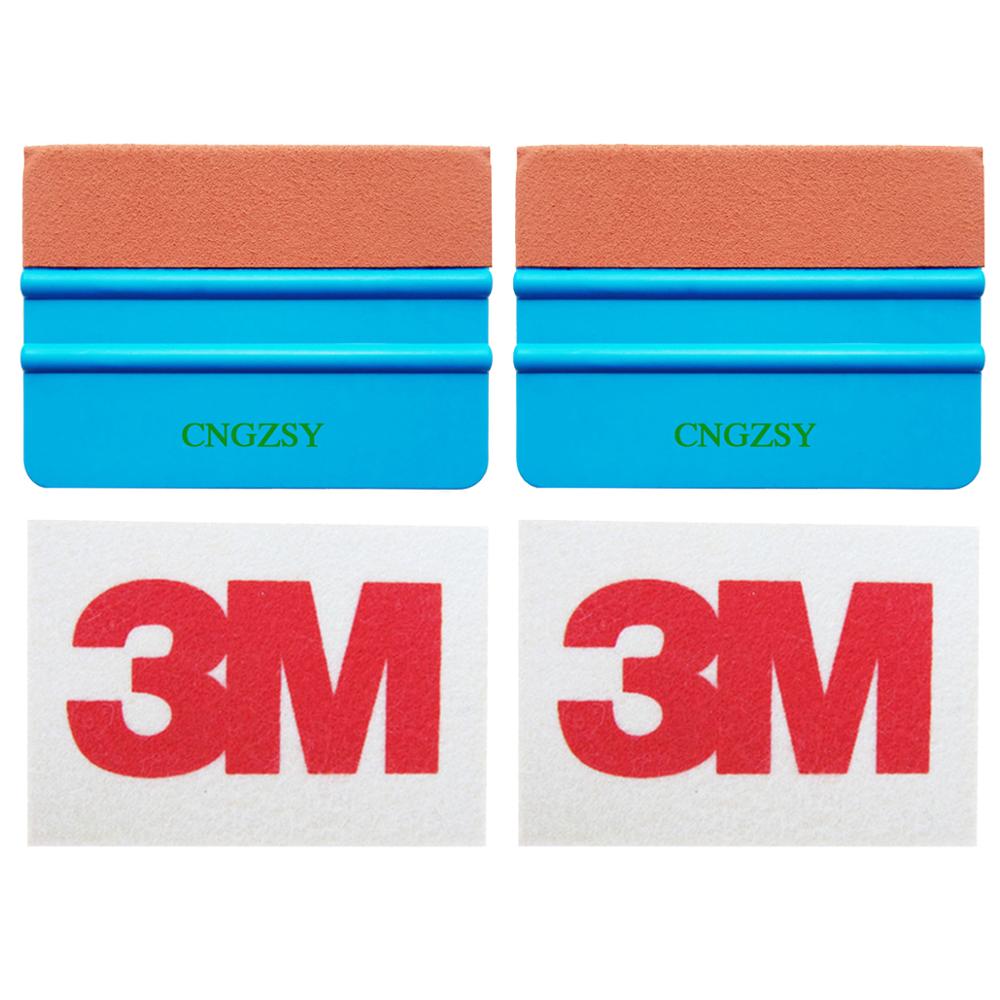 3M Wool Squeegee Scratchless Suede Felt Scraper Car Stickers Tint Tools Vinyl Wrap Tools Solar Window Film Application Tools K31