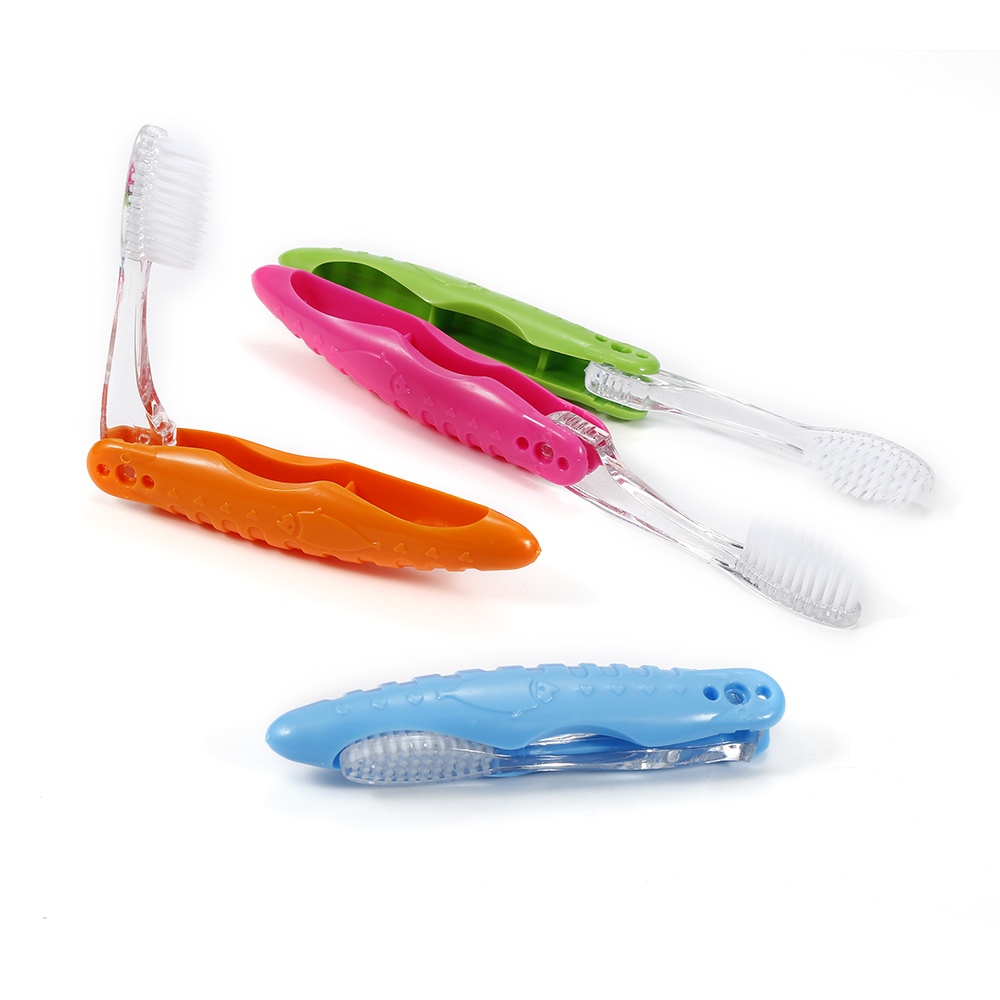 Portable Compact Fold Foldable Folding Toothbrush Travel Camping Hiking Outdoor Easy To Take Modern Design Toothbrush Wholesale