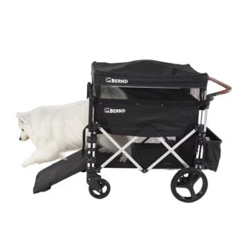 Large Dog Stroller Wagon with Ramp