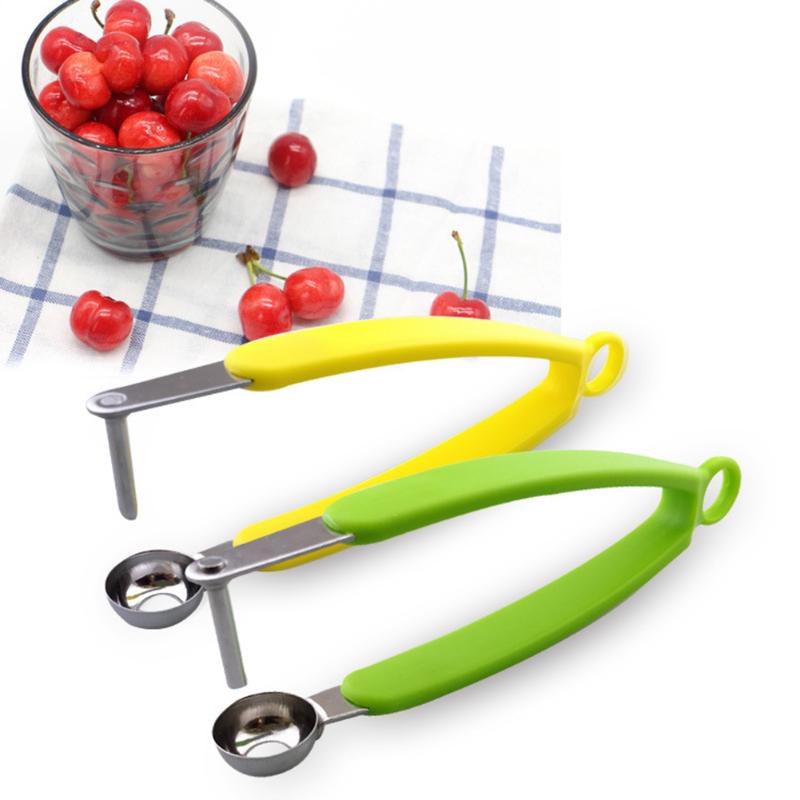 Cherry Olive Pits Pitter Stone Seed Remover Kitchen Tool Container Removal Machine Core Seeder Cherry Corer Container Pit Tool