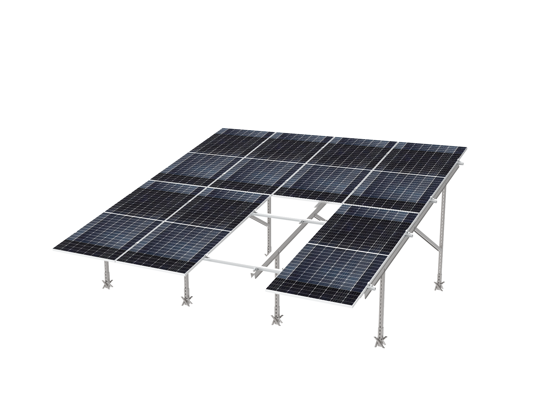 Claw Mounting System For Rough Lands