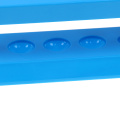 Hot sale 1PC Plastic Blue Test Tube Rack 6 Holes Stand Lab Test Tube Stand Shelf School Supplies