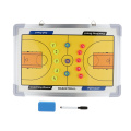 Basketball Coaching Marker Board Tactic Training Clipboard Reliable