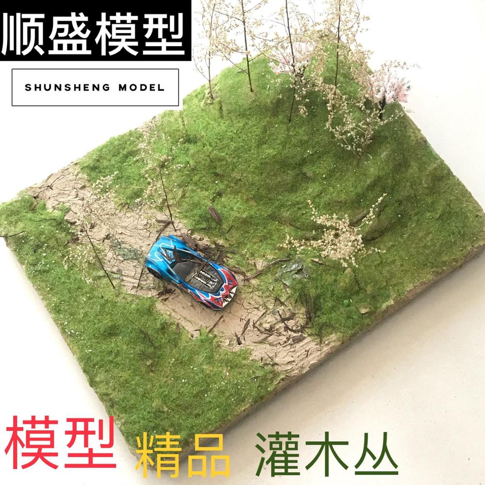 2020 New Products architecture scale model miniature bushes tree for ho train layout building diorama materials factory