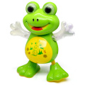 New Electronic Dancing Frog Pet Toys Robot doll Toys Light Music Universal Interactive Toys Children Toys Brithday Gifts YIJUN