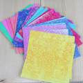 Handmade DIY Material Glitter Powder Cardboard Crafts Paper Pearl paper Glitter Flash Gold Handcraft Foam Paper Sheets