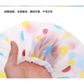 1PC Color Random Dot Waterproof Shower Cap Thicken Elastic Bath Hat Bathing Cap for Women Hair Salon Bathroom Products