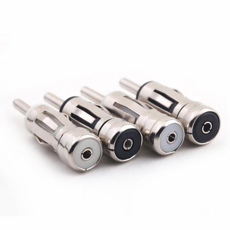 Car Vehicles Radio Stereo ISO To Din Aerial Antenna Mast Adaptor Connector Plug Car Stying Accessories