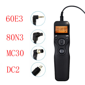 MC30 DC2 60E3 80N3 Remote Shutter Release Control cord for Canon Nikon