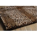 160*50cm Imitation rabbit fur print Leopard Tiger pattern pile1cm faux fur fabric,cushion,cosplay Vest ,shawl decoration fabric