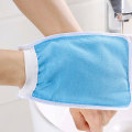 2Pcs/Set Bath Towel Glove Bathing Glove Rectangular Shower Towel Mitten Strong Scrub Wash Cloth Exfoliating Skin Cleaning Tool