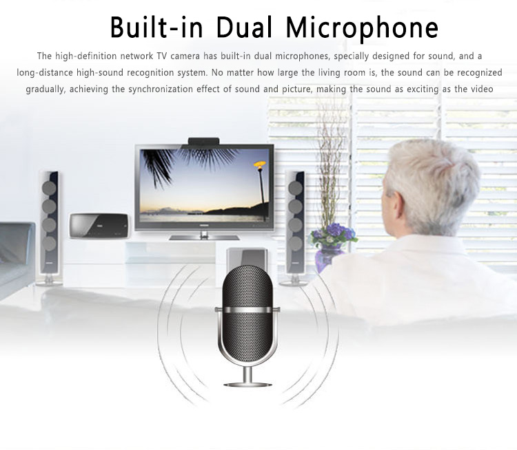 1080P HD Webcam With Built-in Sound Absorption Microphone USB Driver-free Web Camera For Laptop Computer For Video Conference