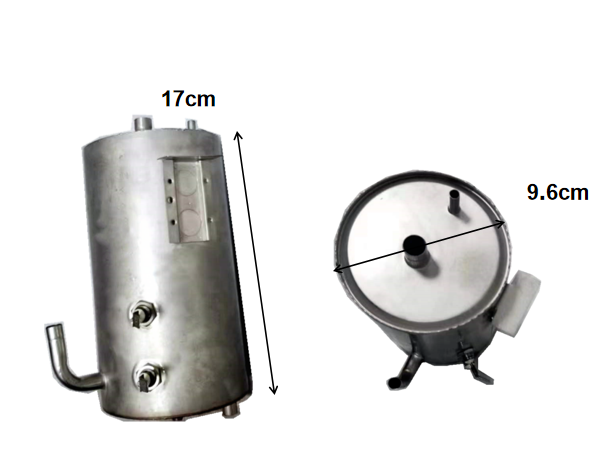 Cold and hot water storage tank