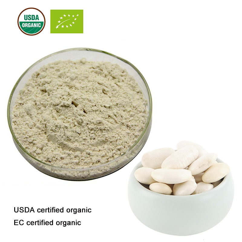 USDA and EC Certified Organic white kidney bean extract 10:1 coumarin