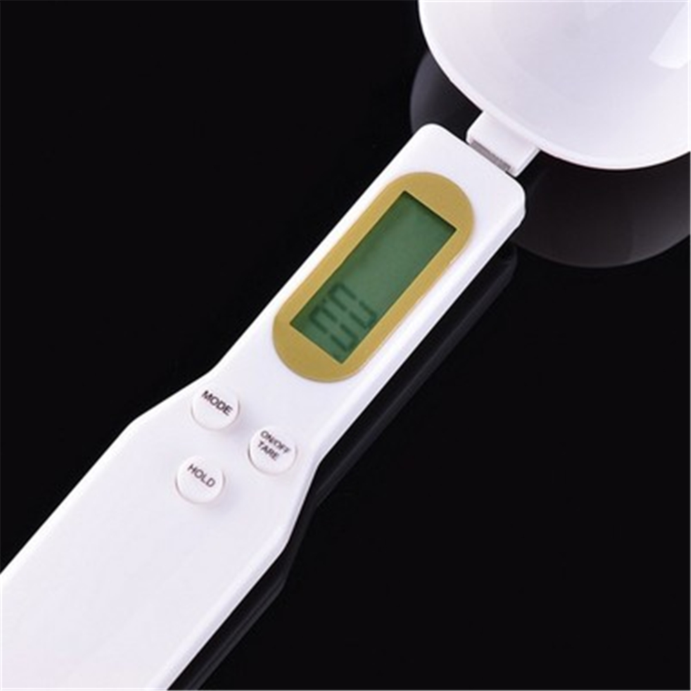 500g/0.1g Digital Spoon Scale Hangable Kitchen Measuring Spoon Electronic Mini Kitchen Scales Baking Supplies With LCD Display