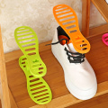 Creative DIY Removable Shoe Shelf ABS Plastic Portable Shoes Storage Rack Sports High-heeled Shoes Rack Holder Home Shoes Hanger
