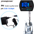 Digital PH Meter Monitor PH-990 Water Quality Acidity Tester 0.00-14.00pH Large Screen Backlight Display with Adaptor 35%off