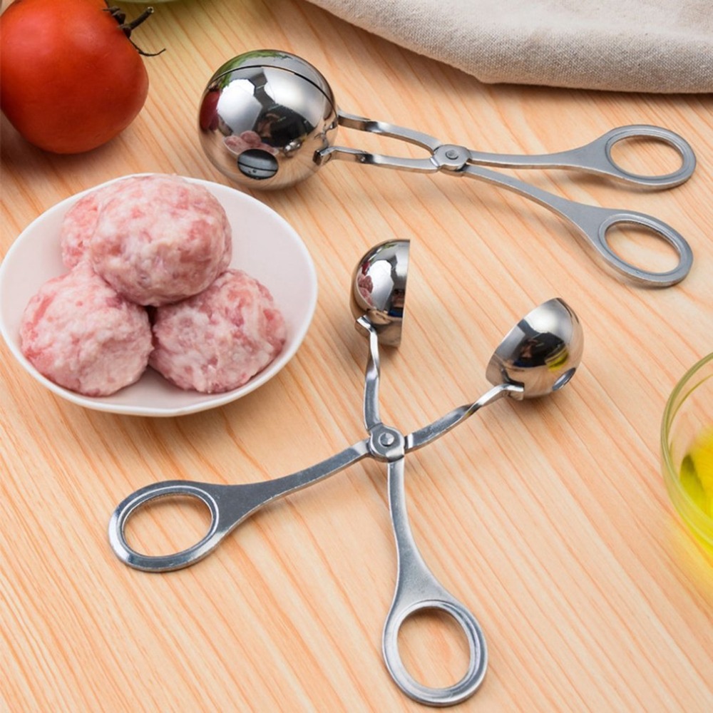 Stainless steel meatballs pellets meatballs makers fish eggs Tools egg Ball Machine