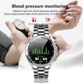 LIGE Steel Band Bluetooth Call Smart Watch Men Full Touch Screen Sports Watches Waterproof For Android ios smartwatch Mens Gift