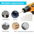 13 PC Twist Drill Bit Metal Wood