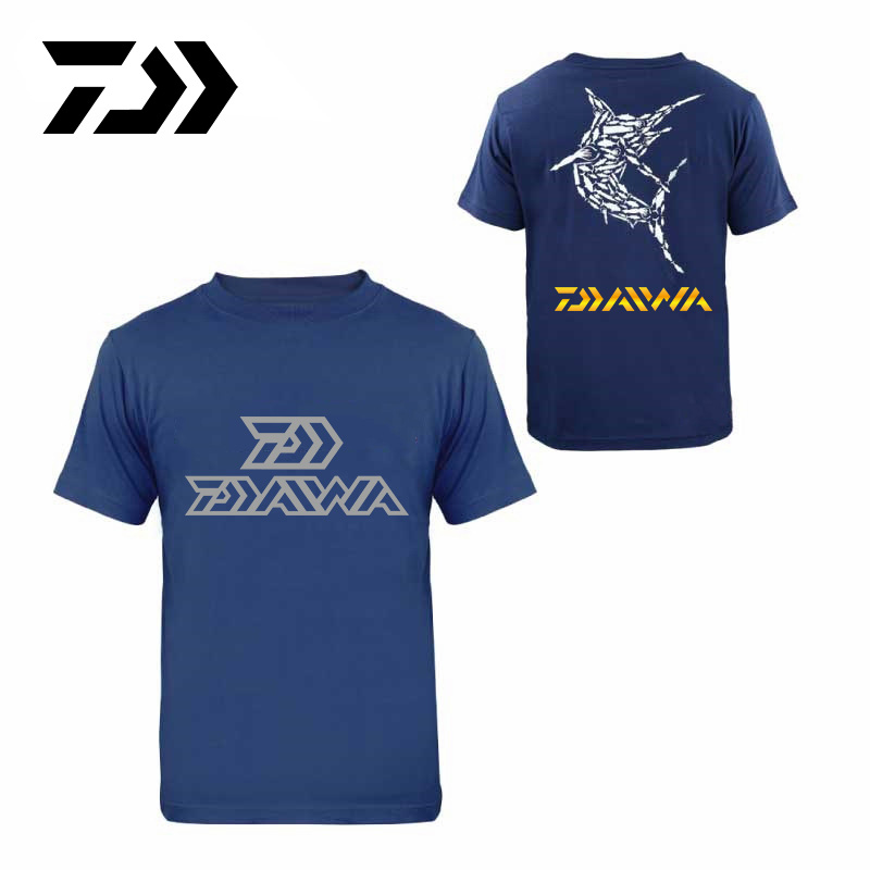 Daiwa Cawanfly Fishing T-shirt/ Fishing Clothing/ Outdoor Kleding Fishing Shirt Short Sleeve Sports Outdoor Fishing Wear For Men