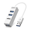 Mini 3 Ports USB Hub USB 2.0 Hub Splitter TF Card Reader Adapter For Laptop Desktop Peripherals Computer Accessories High Speed