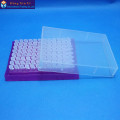 0.2ML/96 vents Centrifuge Tubes stand box + 96PCS 0.2ML centrifuge tubes