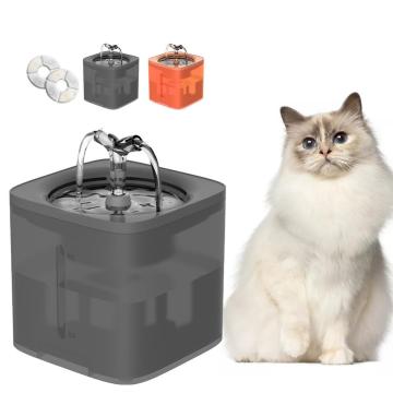 Automatic Pet Cat Water Fountain With LED Electric Dog Cat Pet Mute Drinker Feeder Bowl Pet Drinking Fountain Dispenser