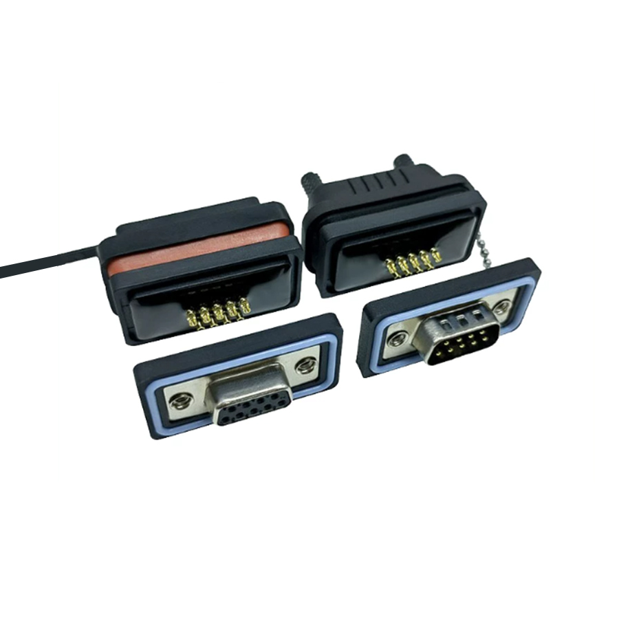 9 pin d-sub backshell 7