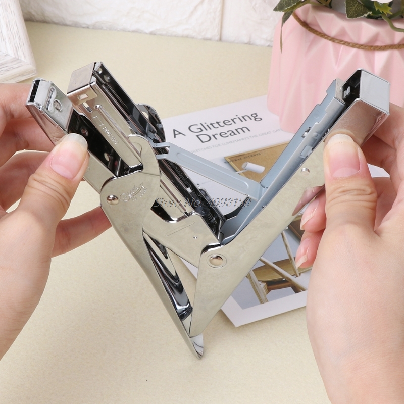 Durable Metal Heavy Duty Paper Plier Stapler Desktop Stationery Office SuppliesWholesale dropshipping