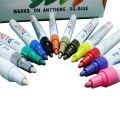 12 Color Set Permenant Waterproof Paint Marker Pens Car Tire Rubber Decoration, Craft Card DIY Drawing Art Pen NEW, 12-Pack