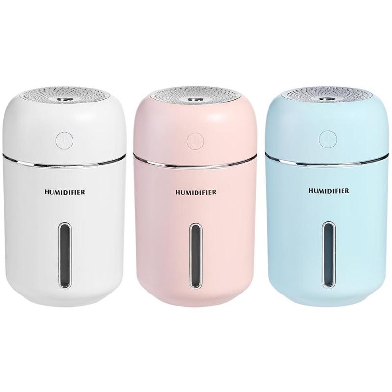 280ml USB Ultrasonic Air Humidifier LED Lamp Timing Essential Oil Aroma Diffuser Household Small Air Conditioning Appliances