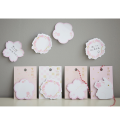 New Creative Fresh Cherry Blossom MSG Notes N Times Stickers 30 Sheets Sakura Cartoon Rabbit Meno Pad Office School Stationery