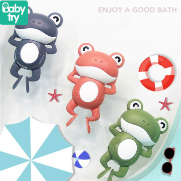 Baby Bath Toys 0 12 Months for Kids Swimming Pool Water Game Wind-up Clockwork Animals Crab Frog for Children Water Toys Gifts