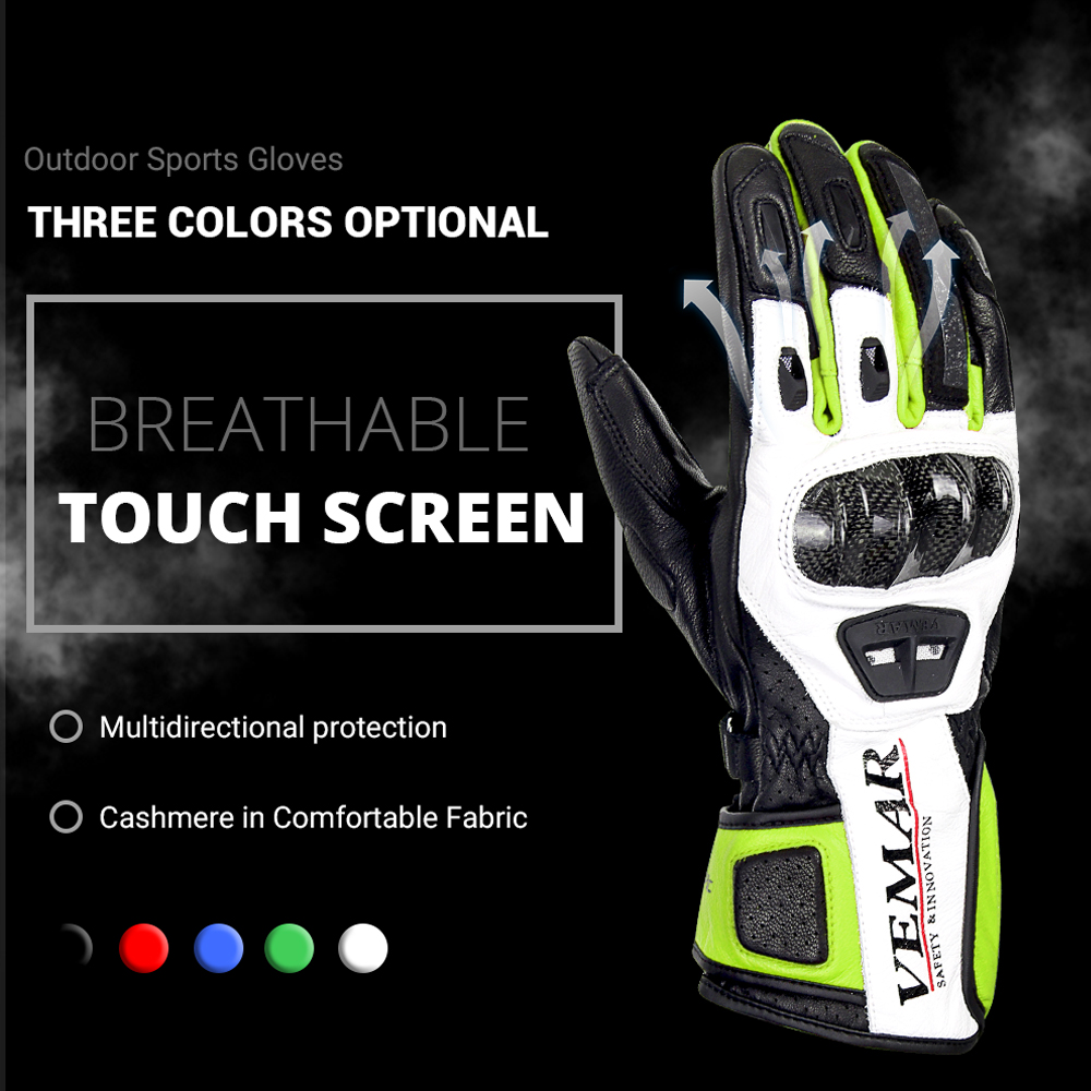 VEMAR Motocross Gloves Men Motorcycle Gloves Guantes Moto Jnvierno Protective Professional Cycling Gloves Guantes Moto Luvas #