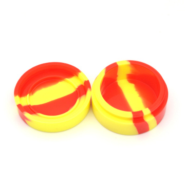 22ml Round Silicone Jars Box Dab Silicone Container for Wax Dry Herb Oil Wax Vaporizer 1pcs