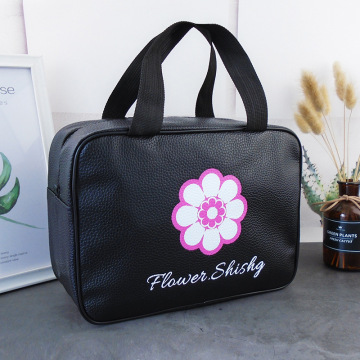 Flower Wash Bag Women's Portable Bath Bag Men's Large-capacity Waterproof Bath Supplies Storage Bag