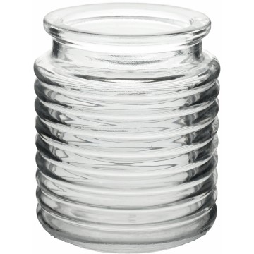 Glass jar for jam storage
