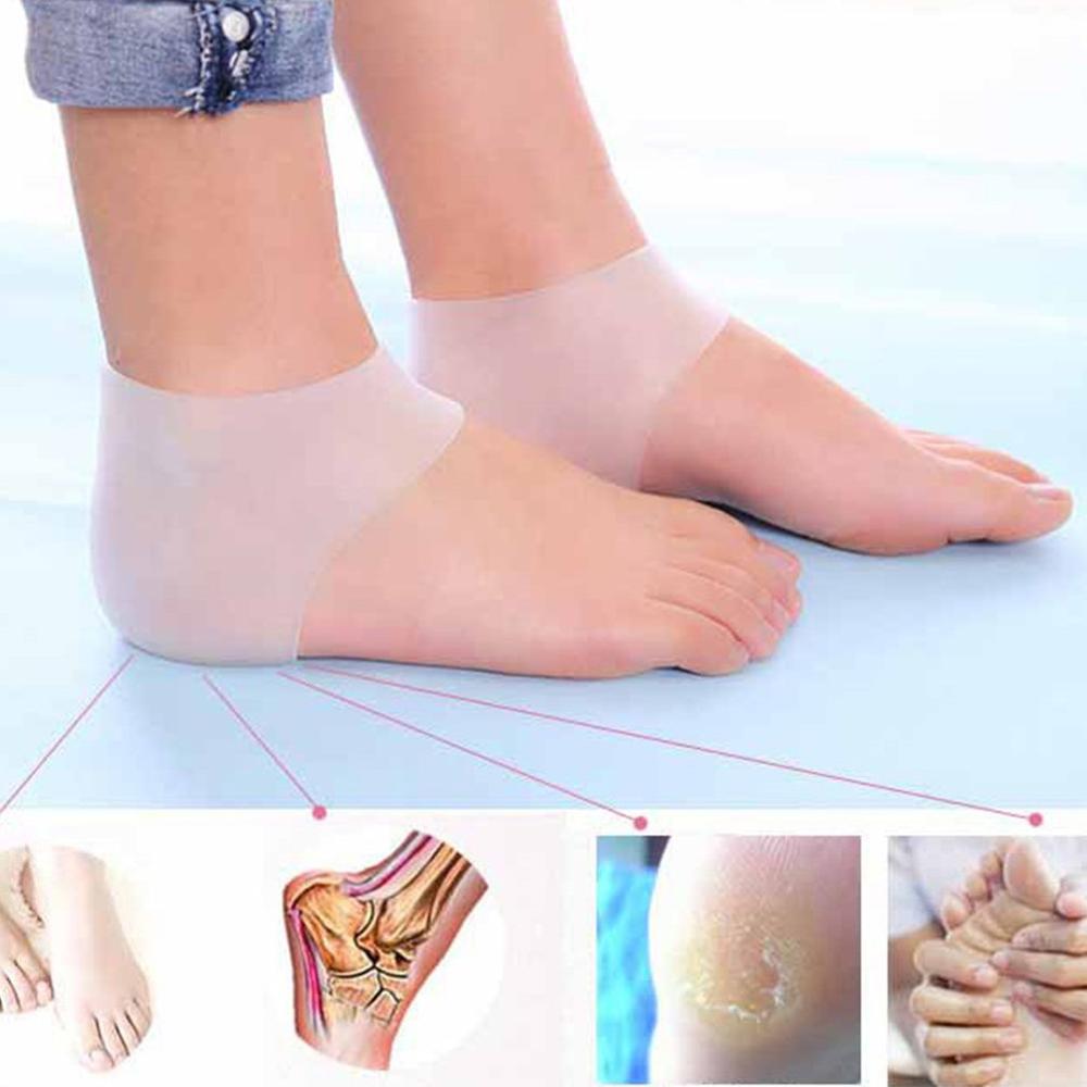 1pc Silicone Moisturizing Gel Heel Socks Cracked Foot Skin Care Protect Foot Chapped Care Tool Health Monitors Massager