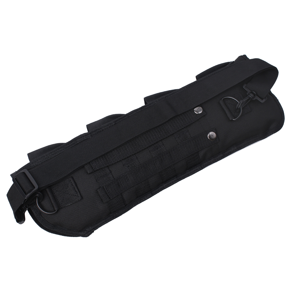 Tactical Shotgun Scabbard Pouch with Shoulder Strap Airsoft Combat Hunting Shot Gun Bag Holster Backpack