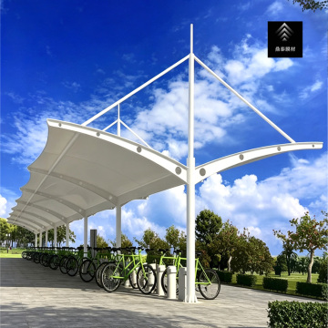 Custom Size Parking Canopy Cloth Fabric