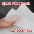 25-830 Micron Food Grade Nylon Filter Wire Mesh 20/30/40/100/200/300/400/500 Woven Mesh Industrial Water Filter Net Tool Parts