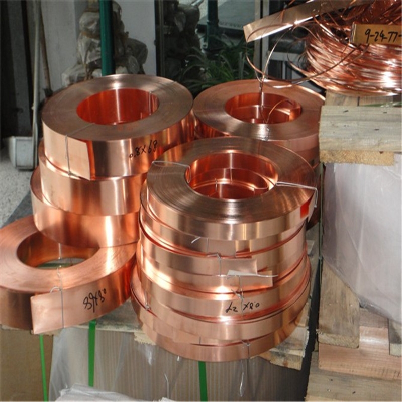 99.9% 1meter Copper Strip 0.1mm Thickness Thin Copper Foils Metal Material Red Copper Sheet Plate Conductive Roll