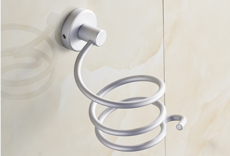 Innovative Wall-mounted Hair Dryer stainless steel bathroom Shelf Storage Hairdryer holder for hairdryer