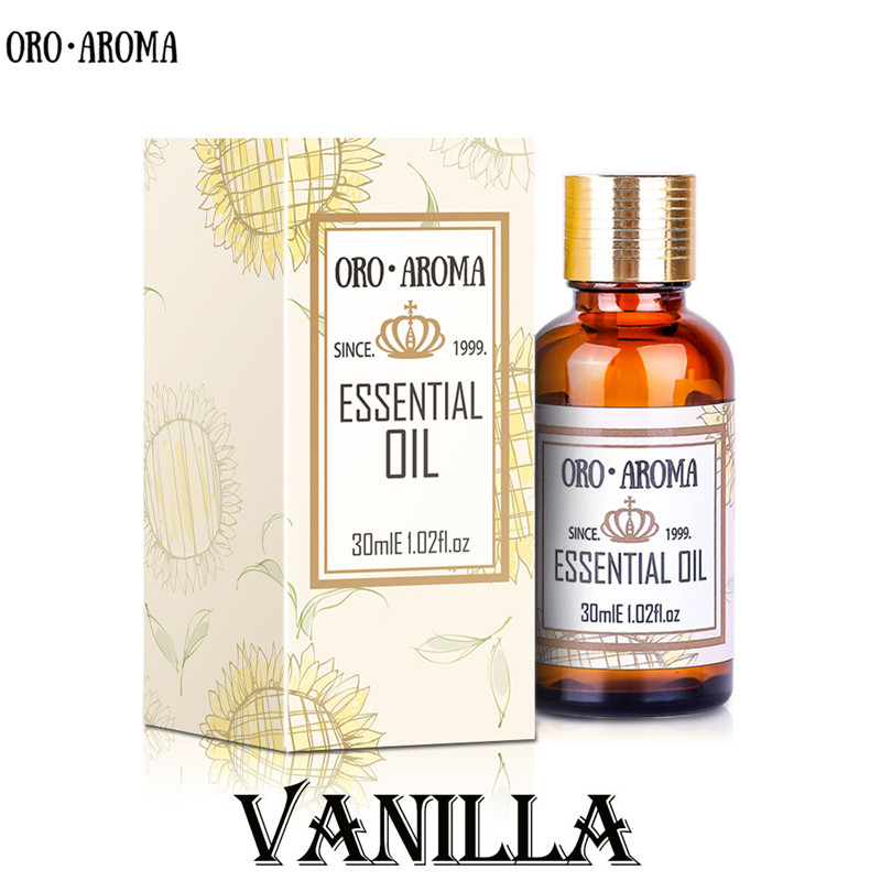Famous brand oroaroma natural aromatherapy Vanilla essential oil Stable emotion Antidepressant Ease of mind Vanilla oil