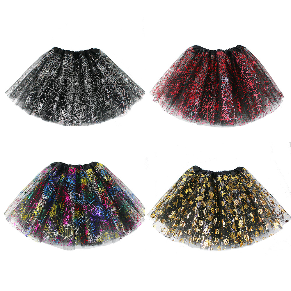 Halloween Baby Girls Tutu Skirt Pumpkin Print Toddler Girls Kids Clothes 2020 Mini Short Little Girl Birthday Christmas Pleated